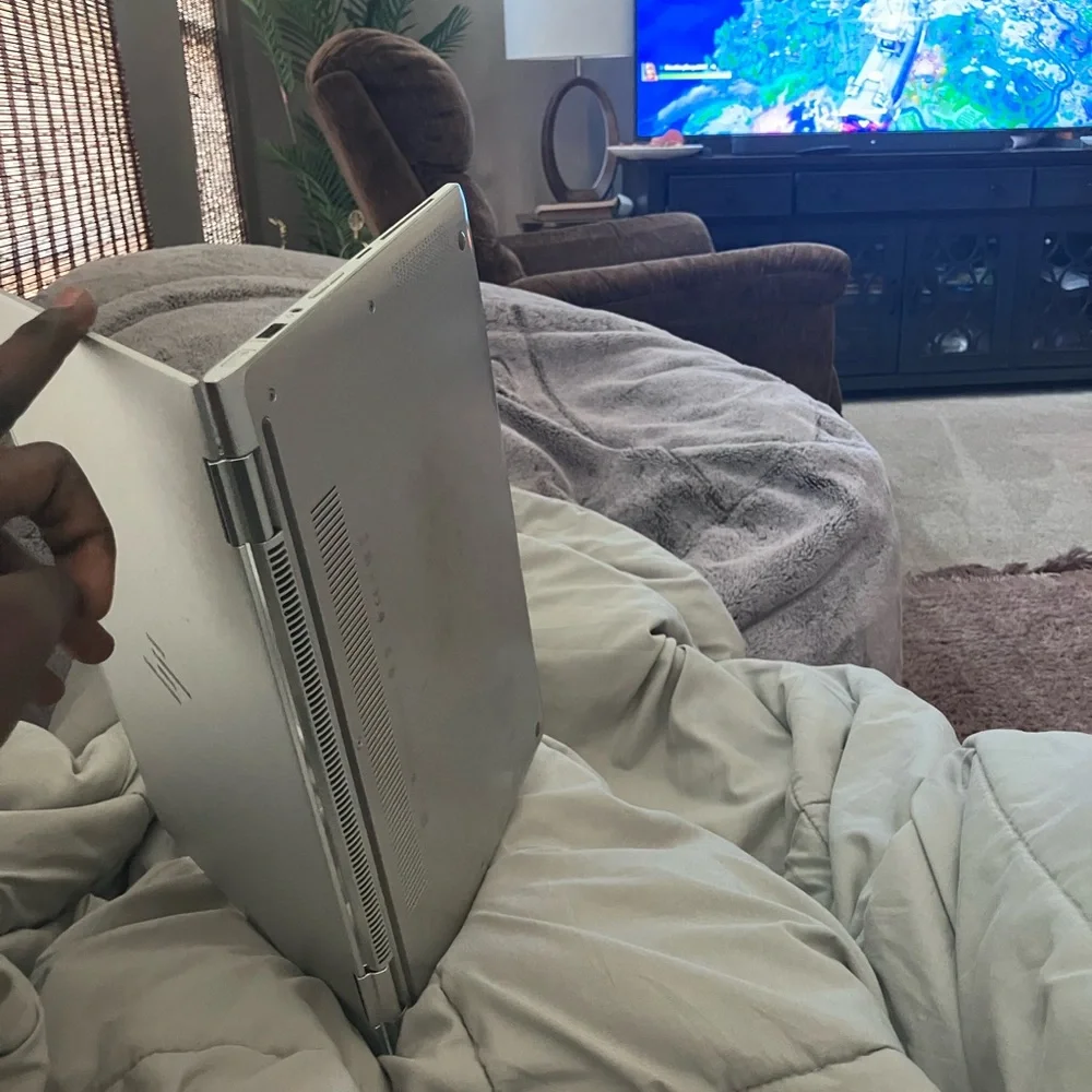 Intel Silver 2-in-1 Touchscreen Laptop